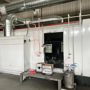 Semi-Auto Powder Coating Line for Small Metal Cabinets, 8-Stage Pretreatment thumbnail-3