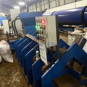 Horizontal Cocopeat Sawdust Briquetting Machine Square Coconut Coir Block Making Machine thumbnail-2