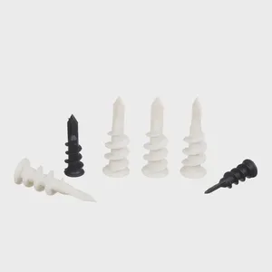 Ribbed Anti-Rotation Wall Plugs for Masonry Brick Wall PE Material Strong Loading Full Sizes Available thumbnail-2