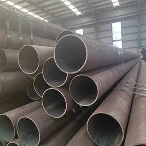 Seamless Carbon Steel Round Pipe 20# Q345 OD 32-630mm Wall 3.5-60mm for Hydraulic Cylinder Manufacturing thumbnail-3