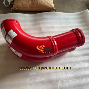 Original Sany Elbow and Straight Pipe 13780537 For Sany Concrete Pump Spare Parts thumbnail-2