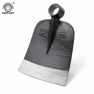 Heavy Duty Carbon Steel Water Hoe Agricultural Farm Garden Soil Trenching Digging Tool Long Wooden Handle Water Hoe thumbnail-1