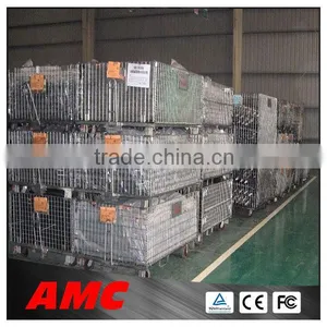 Industrial Stackable Storage Wire Mesh Cages thumbnail-6