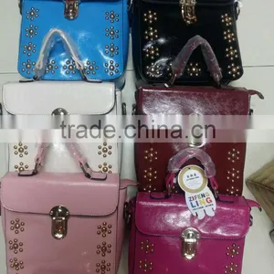 6 Color Fashion Women Handbags Stock thumbnail-1