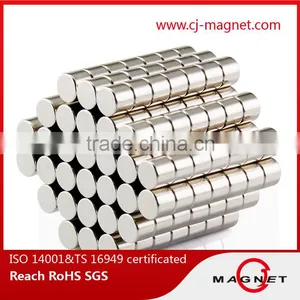 N42SH TS16949 Disc Neodymium Magnet With Coating Nickel Manufactuer in China thumbnail-4