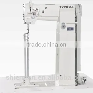 Typical TW5-8365 Compound Feed Extra High Post Bed Lockstitch Industrial Sewing Machine thumbnail-1
