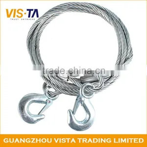 Flexible Towing Strap With Hook Emergency Tow Rope for Car thumbnail-1