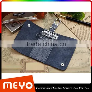 Creative Canvas Leather Key Organizer Wallet for Business Supplier's Choice thumbnail-2