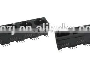 RJ45 Multi-ports1XN Network PCB Jack/connector/Socket thumbnail-1