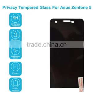 Privacy Tempered Glass Screen Protector Protective Film For Asus Zenfone 5 Mobile Phones thumbnail-2