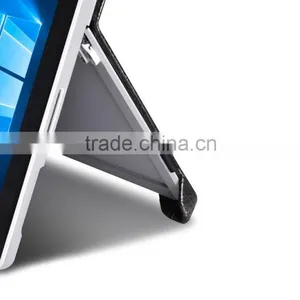 Icarer Luxury Crocodile Grain Genuine Leather Case for Surface Pro 4 Original Leather Holder Back Cover for Surface Pro 4 thumbnail-2