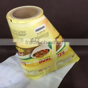Cutsomized Pasta Plastic Printing Packaging Film/instant Noodles Wrapping Film Roll/plastic Packaging Sachet thumbnail-5