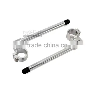 BJ-COHB-045B Top Quality CNC Aluminum 45mm Raiser Motorbike Clip On Handlebar For Honda CBR600RR thumbnail-5