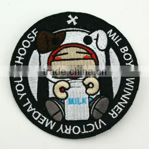 High Quality Woven Patch, Embroidery Patch, Cartoon Patches for Clothing thumbnail-5