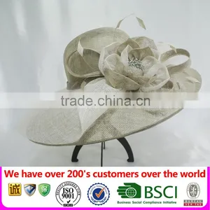 Ladies Fashion Sinamay Fashion Hats As Decorate Summer Hat thumbnail-1