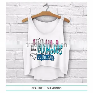 Factory Direct Sale Ready Stock Digital Print 3D Print Fashion Pink Cotton T-shirt for Fashion Women Wear thumbnail-2