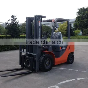 Gasoline Forklift Nissan Engine Forklift Truck 2.5 Ton thumbnail-2