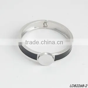 Enamel Bangle for Monogram Silver Plating Factory Wholesale Jewelry thumbnail-2