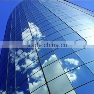 Blue Glass Frameless Unitized Curtain Wall thumbnail-1