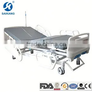 Commercial Furniture Low Price Foldable 3 Cranks Clinical Bed thumbnail-1