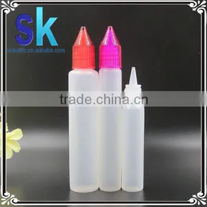 Ldpe 30ml Unicorn Bottle With Crystal Clear Cap for Eliquid/ejuice Concentrate Flavors thumbnail-5