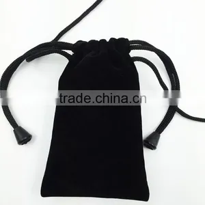 Velvet Pouch With Drawstring Small Velvet Pouches for Jewelry/camera Lens/mobile thumbnail-3