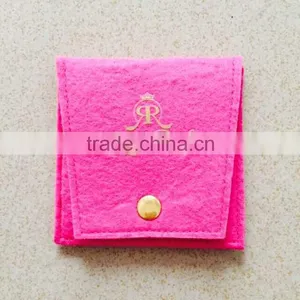 High-end Felt Jewelry Pouches With Logo,Factory Quality Choice thumbnail-1