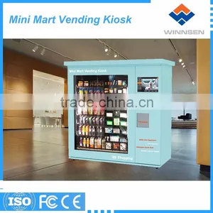 High Technology Push and Elevator System Vending Kiosk thumbnail-2
