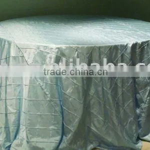 Chameleon/taffeta Pintuck Tablecloth,hotel/banquet/party Table Cover thumbnail-1