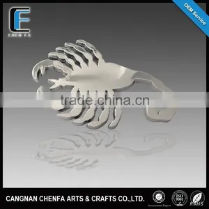Manufacturer Fashion Sticker Car Design 3D ABS Plastic Chrome Car Decoration Sticker thumbnail-1