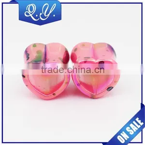 New Arrival Body Jewelry Made in China Printed Ear Tunnel & Ear Plugs & Ear Piercing Expander thumbnail-3