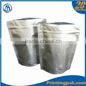Accept Custom Order Metalized Stand up Pouch / Recosable Dog Food Packaging Bag With Slider thumbnail-2