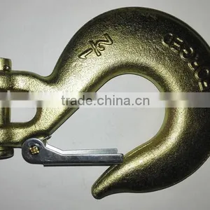 High Quality Forged Carbon Clevis Slip Hooks With Latches thumbnail-1