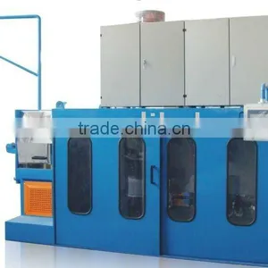 Fine Wire Drawing Machine With Double Bobbins Dual Take up thumbnail-1