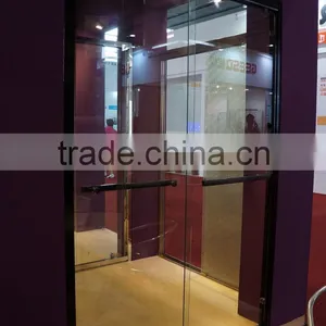 Black Framed Sliding Adjustable Automatic Shower Doors(KD6018) thumbnail-2