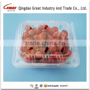 Plastic Fruit Container Clamshell Packaging Blister Packaging for Tomatoes thumbnail-6