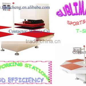 Four Stations Sublimation Fabric Heat Press Machine thumbnail-1