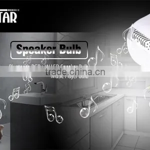 Color Changing Music LED Bulb Built-in Speaker thumbnail-1