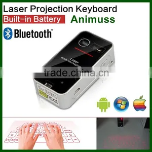 Bluetooth Mini Portable Virtual Laser Projection Keyboard and Mouse for Android IPhone Mobile Phone Tablet Quality Choice thumbnail-1