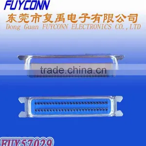 Male DDK Ribbon Centronics Solder Cup Contact Hard Connection Header Connector thumbnail-1