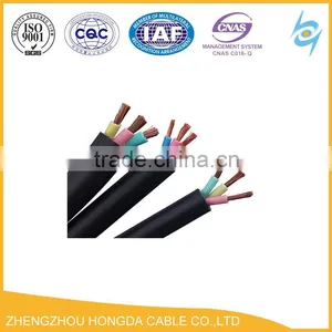 450/750v Soft Copper Wire Rubber Insulated Rubber Sheath Flexible Cable for Communication thumbnail-1