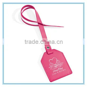 Travel Luggage Tag, Cheap Leather Luggage Tag With IC Card thumbnail-2