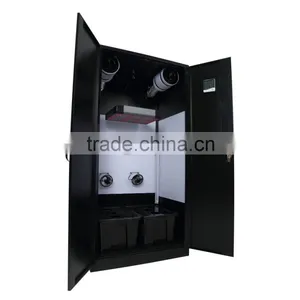 Industrial Hydroponic System Indoor Garden Growing System/Soillness Culture Stealth LED Hydroponic Growbox thumbnail-1