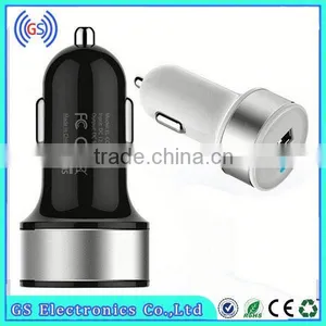 Car Charger 5V 2.1A Dual USB Car Charger With LED Chian Supplier thumbnail-2
