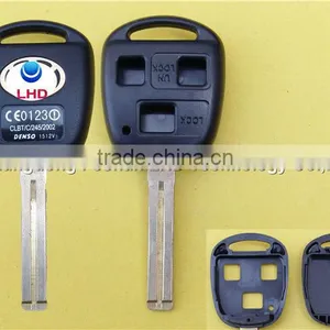 Toyota 3 Buttons Remote Key Blank Cover Key Case Toy48 thumbnail-1