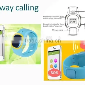 Kids Gsm Gps Tracker Watch, Kids Gps Tracking Watch, Activity Tracker Wristband thumbnail-6