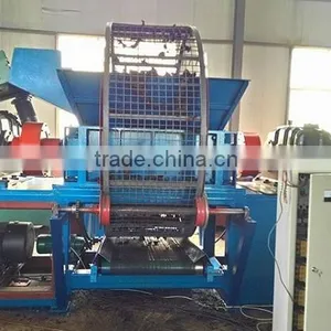 Truck Tyre Car Tyre Shredder/ Tire Cursher/ Whole Tyre Shredder thumbnail-1