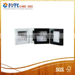 Home Decorative Hand-Painting Corner Flower Wood Picture Frame thumbnail-1
