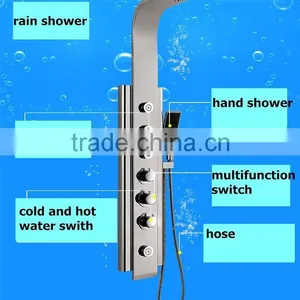 High Quality Bath and Shower Set 304 Stainless Shower Panel Y-018 thumbnail-3