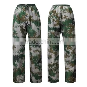 Super Waterproof Camouflage Eco-friendly Materials Military Raincoat thumbnail-3